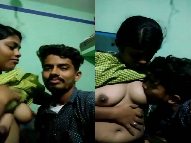 Girlfriend boob feeding after viral boobs show